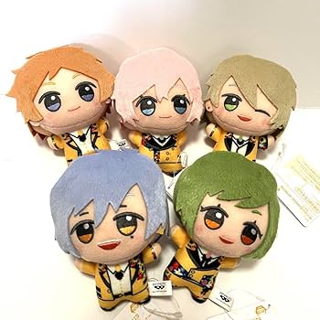 Amazon.co.jp: ナムコ限定 A3 ちびぐるみ ぬいぐるみ 夏組 5種